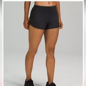 Lululemon Speed Up Mid-rise lined short 4”